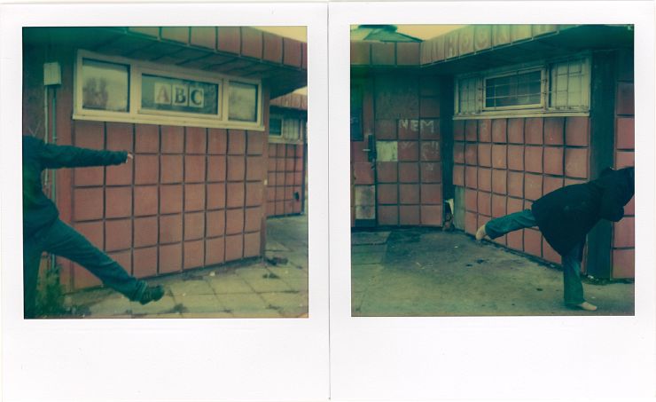 2 fois 3 hours à Budapest. Grégoire Saunier. Polaroid