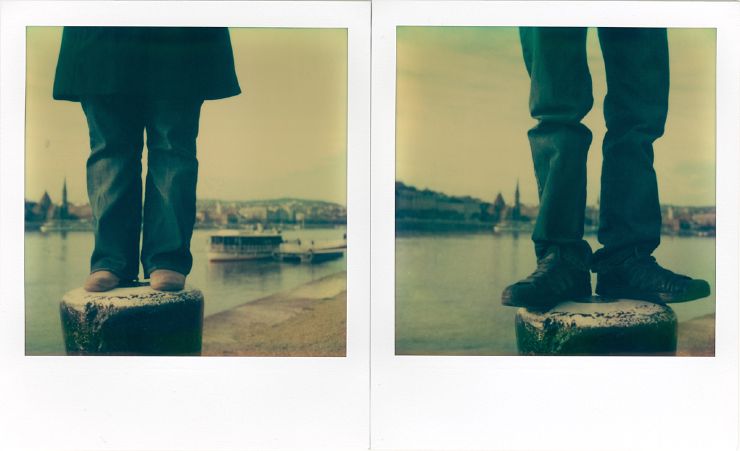 2 fois 3 hours à Budapest. Grégoire Saunier. Polaroid