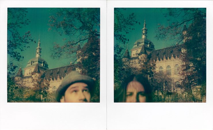 2 fois 3 hours à Budapest. Grégoire Saunier. Polaroid