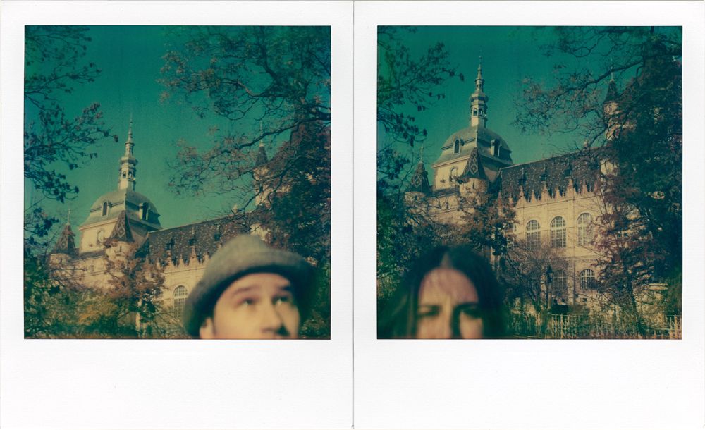 2 fois 3 hours à Budapest. Grégoire Saunier. Polaroid
