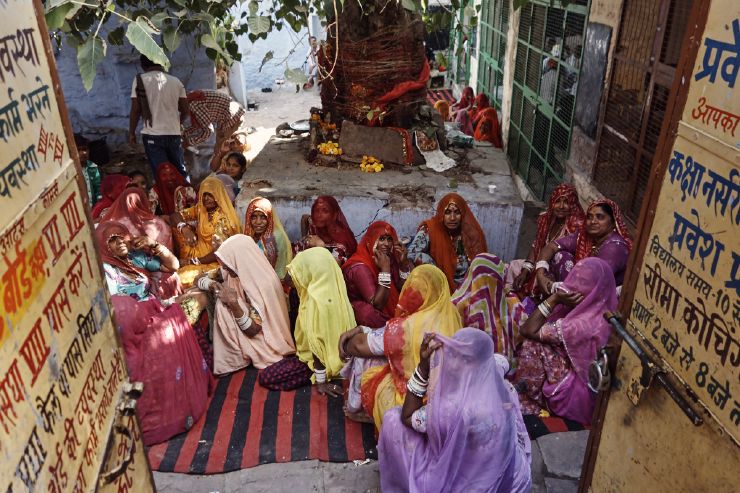Rajasthan, India, 2014, color digital photography by Grégoire Saunier