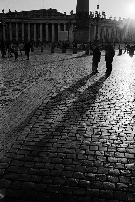 Roma, Italy, black and white film photography, Grégoire Saunier