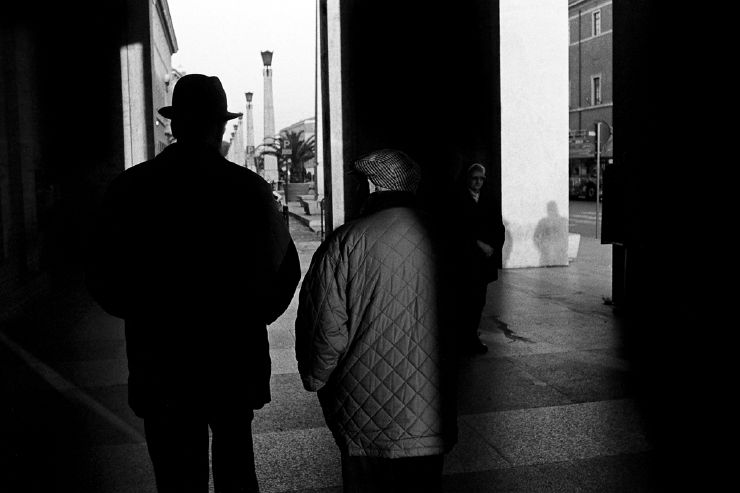 Roma, Italy, black and white film photography, Grégoire Saunier