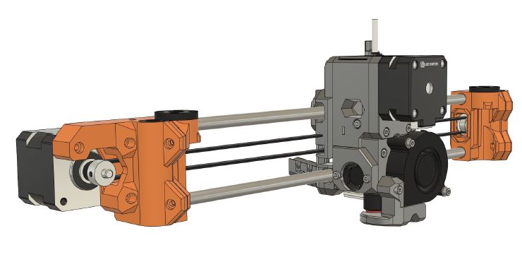 CAD rendering of the BearExxa 2.0.0 beta.6